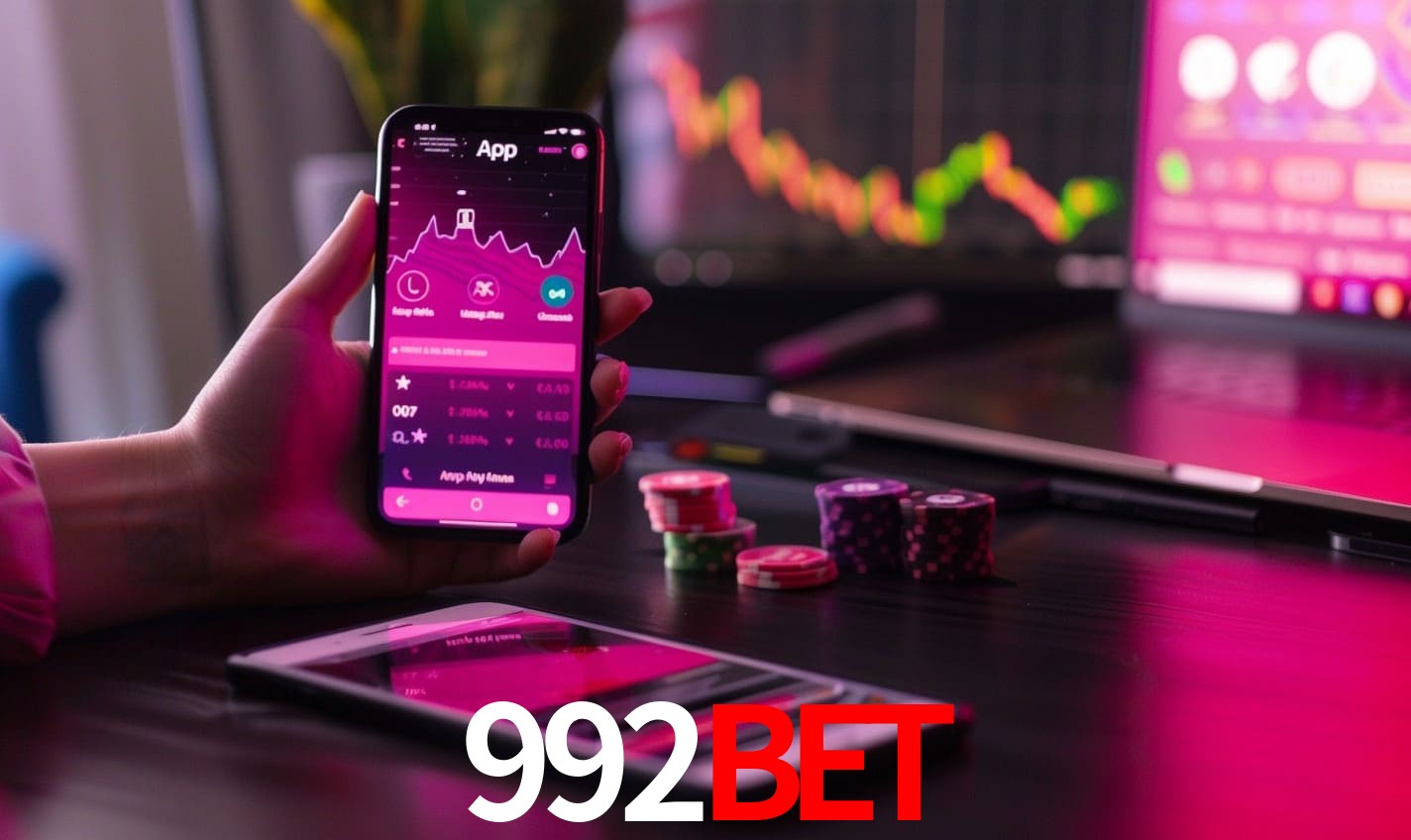 Comparação APP mobile vs versão web da 992BET